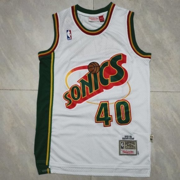 sonics 40 jersey